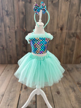 Etek , Büstiyer & Taç seti( 3 lü set )DENİZ KIZI Mermaid
